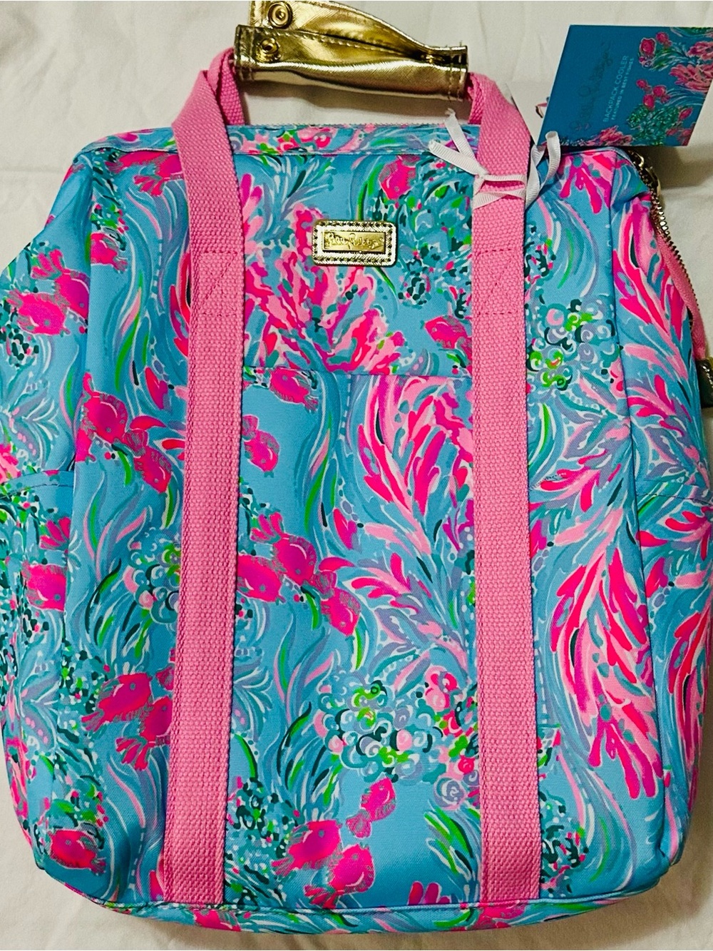 Lilly Pulitzer Insulated Backpack Cooler NWT